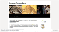 Desktop Screenshot of museuterrasbasto.wordpress.com