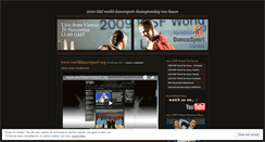 Desktop Screenshot of idsfworldtendance.wordpress.com