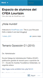 Mobile Screenshot of cfealourizan.wordpress.com