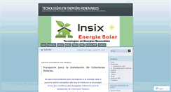 Desktop Screenshot of insix.wordpress.com