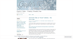 Desktop Screenshot of gayleelgort.wordpress.com