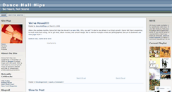 Desktop Screenshot of dancehallhips.wordpress.com