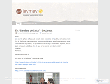 Tablet Screenshot of jaymay.wordpress.com