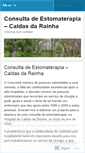 Mobile Screenshot of estomoterapiaoeste.wordpress.com