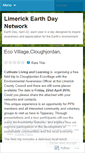 Mobile Screenshot of limerickearthdaynetwork.wordpress.com