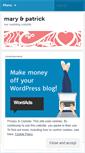 Mobile Screenshot of maryandpatrick.wordpress.com