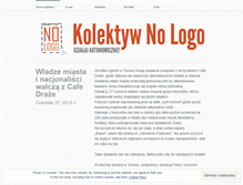 Tablet Screenshot of kolektywnologo.wordpress.com