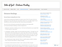 Tablet Screenshot of johnofgoddistancehealing.wordpress.com