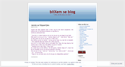 Desktop Screenshot of blixemseblog.wordpress.com