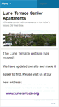 Mobile Screenshot of lurieterraceapt.wordpress.com