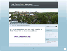 Tablet Screenshot of lurieterraceapt.wordpress.com