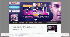 Desktop Screenshot of djdeal.wordpress.com