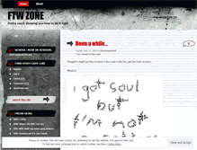 Tablet Screenshot of ftwzone.wordpress.com