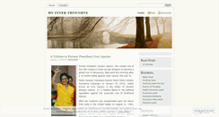 Desktop Screenshot of mailynshari.wordpress.com