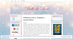 Desktop Screenshot of bulledelivre.wordpress.com