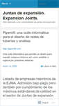 Mobile Screenshot of expansionjoints.wordpress.com