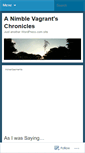 Mobile Screenshot of animblevagrant.wordpress.com