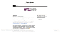 Desktop Screenshot of ihansmeyer.wordpress.com