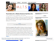 Tablet Screenshot of mltsmag.wordpress.com