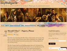 Tablet Screenshot of buythatgame.wordpress.com