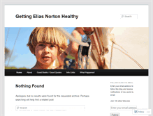 Tablet Screenshot of eliasnorton.wordpress.com