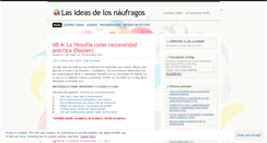 Desktop Screenshot of lasideasdelosnaufragos.wordpress.com