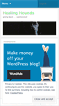 Mobile Screenshot of healinghounds.wordpress.com