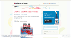 Desktop Screenshot of gammalove.wordpress.com