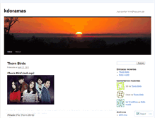 Tablet Screenshot of kdoramas.wordpress.com
