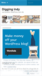 Mobile Screenshot of diggingindy.wordpress.com