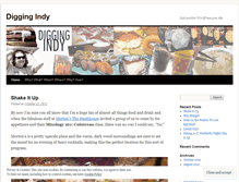 Tablet Screenshot of diggingindy.wordpress.com