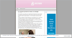 Desktop Screenshot of procrear.wordpress.com