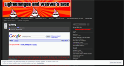 Desktop Screenshot of lightening06.wordpress.com