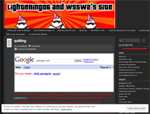 Tablet Screenshot of lightening06.wordpress.com