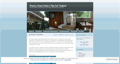 Desktop Screenshot of maesothotels.wordpress.com