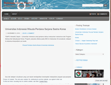 Tablet Screenshot of indokor.wordpress.com