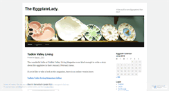 Desktop Screenshot of eggplatelady.wordpress.com