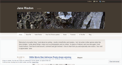 Desktop Screenshot of janerisdon.wordpress.com