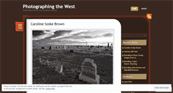 Desktop Screenshot of photosofthewest.wordpress.com