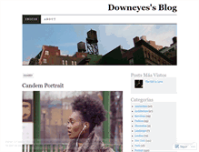 Tablet Screenshot of downeyes.wordpress.com