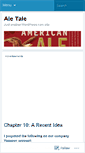 Mobile Screenshot of aletale.wordpress.com