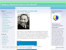 Tablet Screenshot of diversitypro.wordpress.com