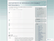 Tablet Screenshot of deminenerza.wordpress.com