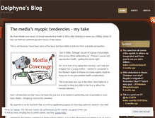 Tablet Screenshot of dolphyne.wordpress.com