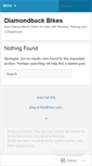 Mobile Screenshot of diamondbackbikes.wordpress.com