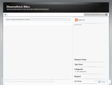 Tablet Screenshot of diamondbackbikes.wordpress.com