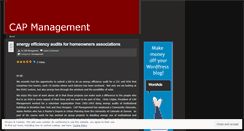 Desktop Screenshot of capmgmt.wordpress.com