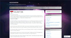 Desktop Screenshot of cacariseshine.wordpress.com