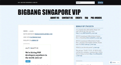 Desktop Screenshot of bbsgvip.wordpress.com