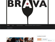 Tablet Screenshot of bravawine.wordpress.com